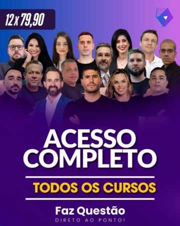 ACESSO COMPLETO FAZ QUESTÃO (TODOS os CURSOS)